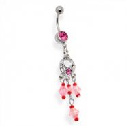 Chandelier Style Belly Ring