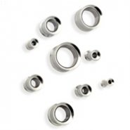 Pair Of Stainless Steel Double Flare Tunnel